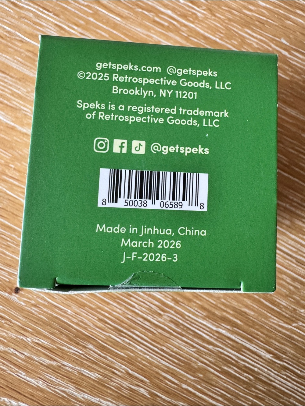 NWT SPEKS Gump ALGAE Memory Gel Stress Ball Original Size Sealed & Ready to Ship - Picture 3 of 10
